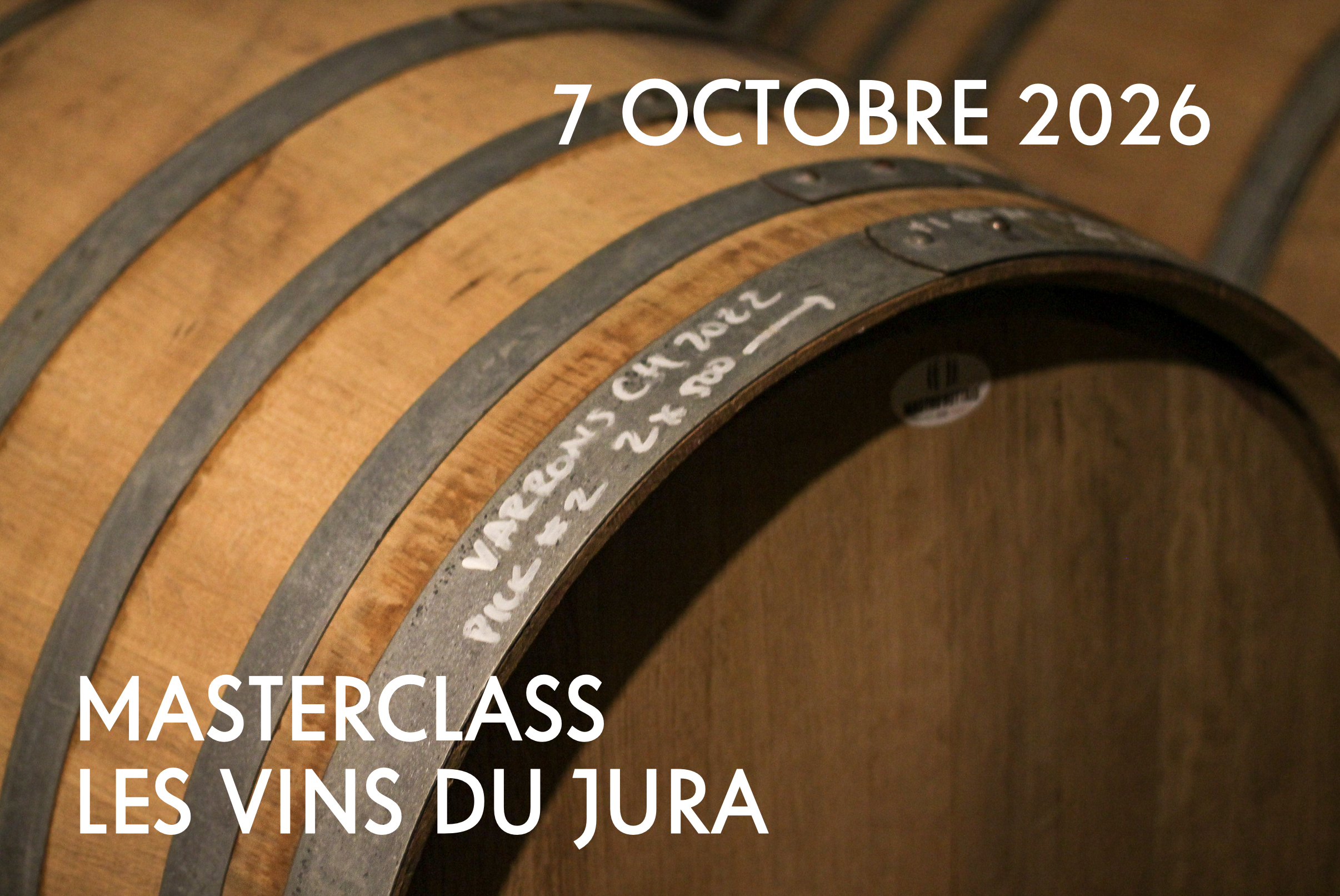 Masterclass les vins du jura 228 Litres
